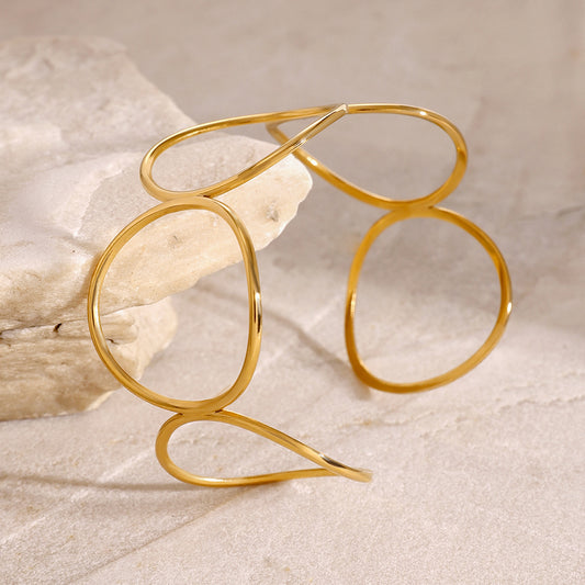 Луксозна дамска гривна AUREA – модел Circla с кръгове